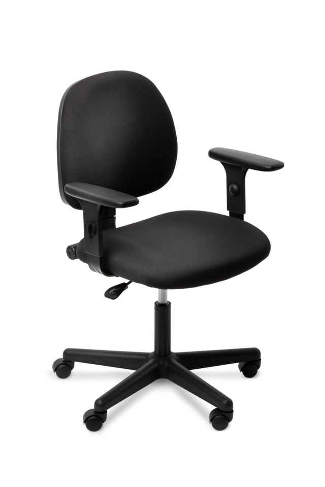 Kontorsstol Jenna med armstöd - 1