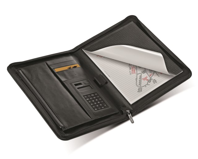 Konferensmapp Filofax Metropol A4 +räknare svart - A4 - 1