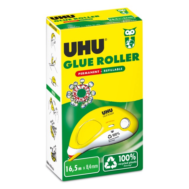 Limroller UHU 8,4mm x 16,5m - 8,4mmx16,5m - 1
