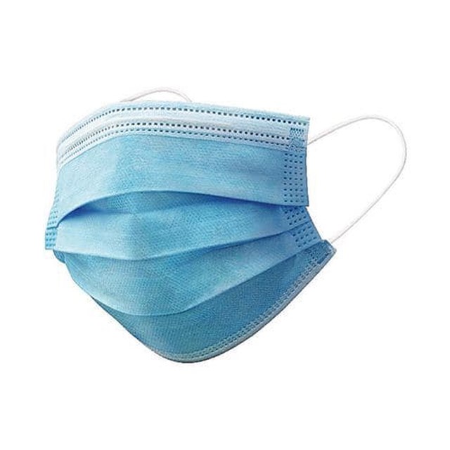 Munskydd 3-lags Typ IIR med resårband 50st/fp - 1