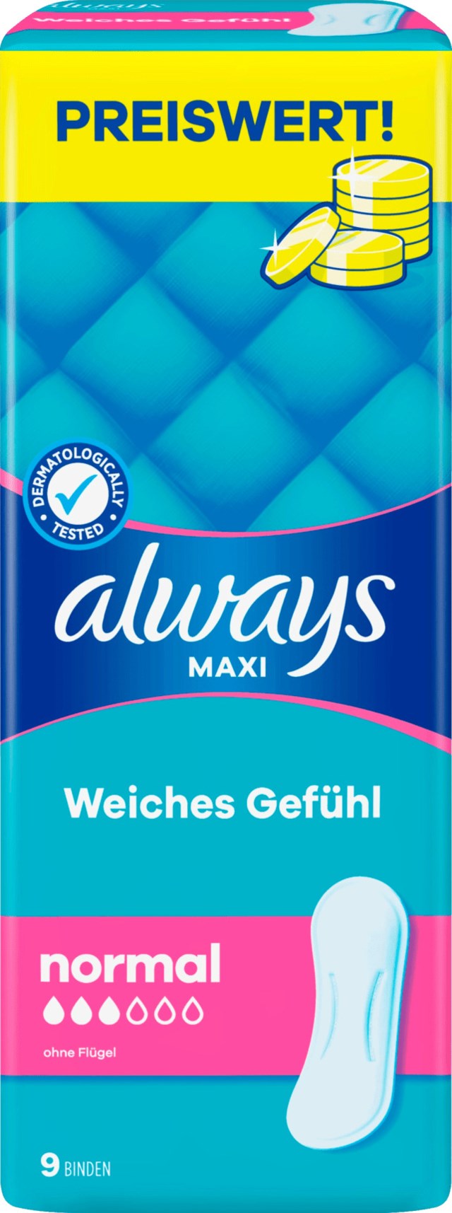 Binda Always Maxi Classic Storlek 1 Normal - 9-P - 1