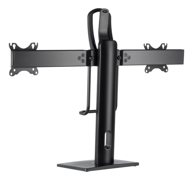 OFFICE Skrivbordsstativ För Dual 17”-27” Skärmar - 1