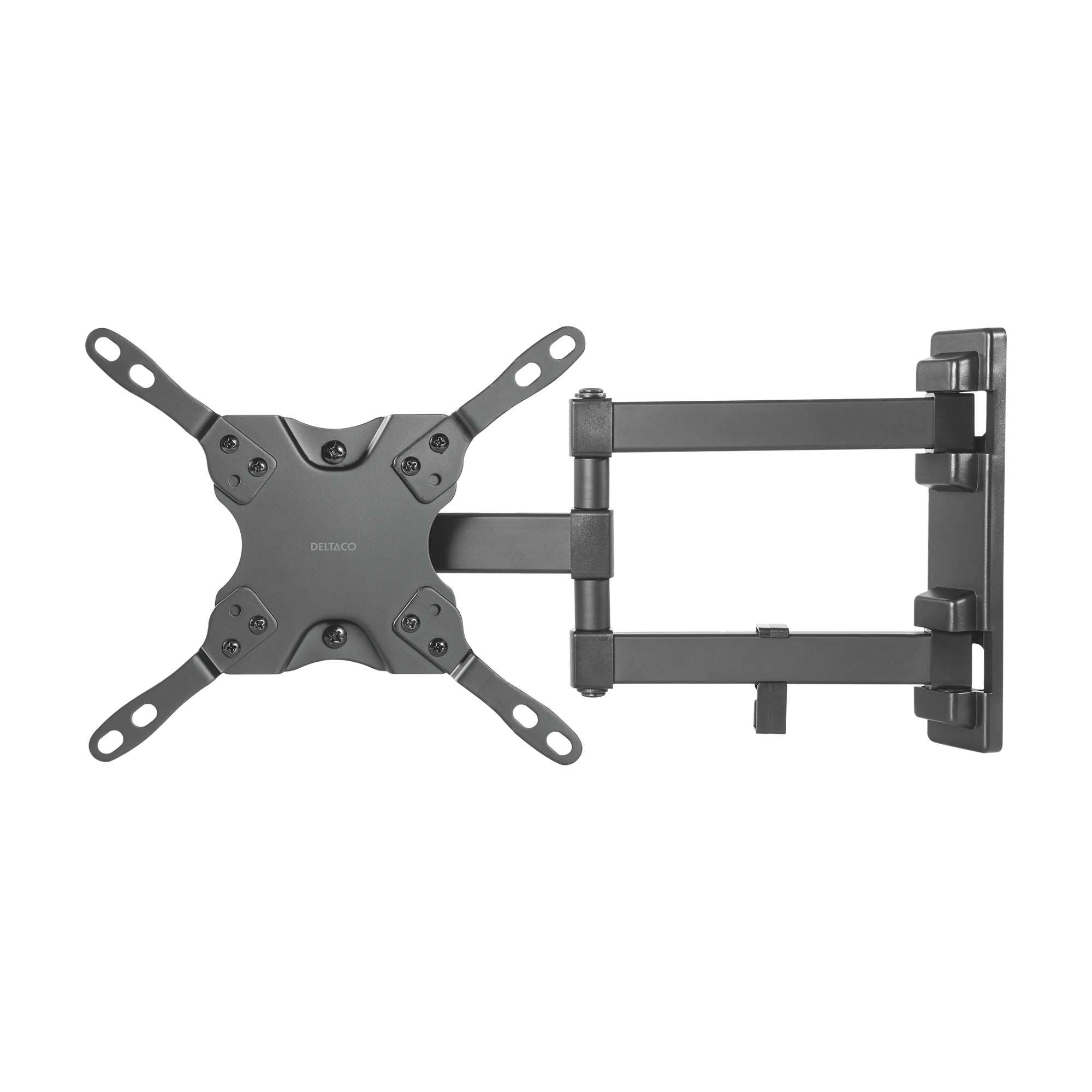 Väggfäste Deltco TV-skärm 15-40 tum, 3 leder, max 20 kg, svart - 1