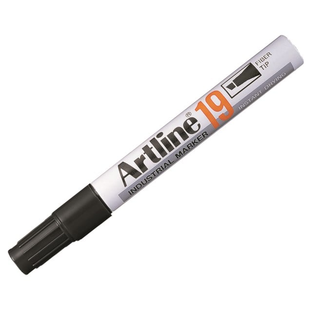 Märkpenna Artline 19 svart - 2-5mm - 1