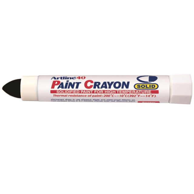 Märkpenna Artline Crayon svart - 1