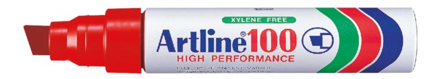 Märkpenna Artline 100 röd - 1