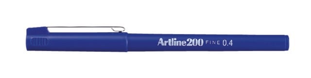 Fiberpenna Fineliner Artline 200 Blå - 1