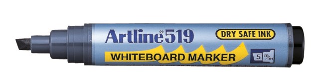 Whiteboardpenna Artline 519 svart - 2-5mm - 1