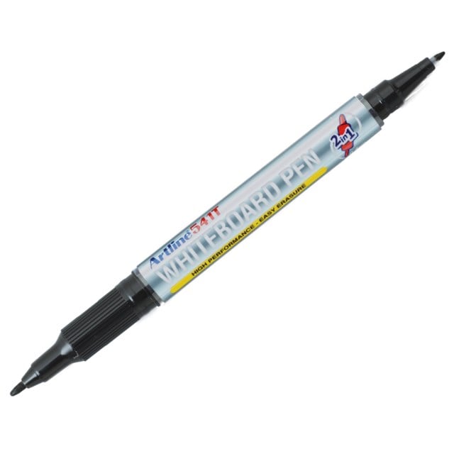 Whiteboardpenna Artline 541T 2-i-1 svart - 0,4-1mm - 1