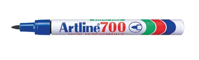 Märkpenna Artline 700 blå - 0,7mm - 1