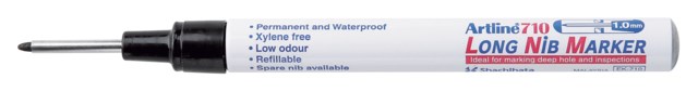 Märkpenna Artline 710 Long Nib svart - 1