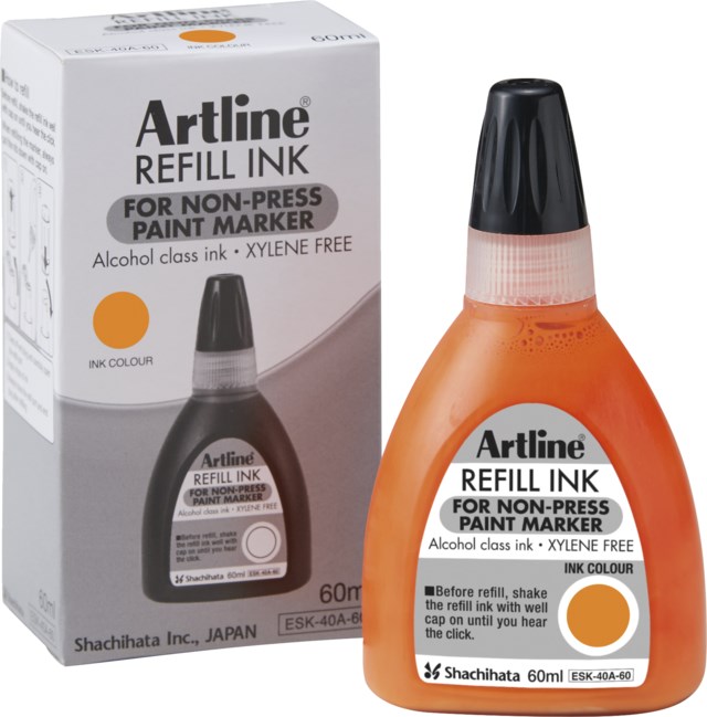 Refill Artline 437A Non-press 60ml orange - 1