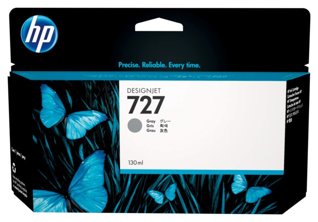 Ink-Jet HP No 727 grå 130ml - 130ml - 1