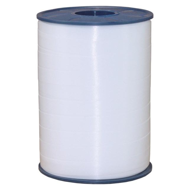 Presentsnöre Poly 250m x 10mm vit - 250mx10mm - 1