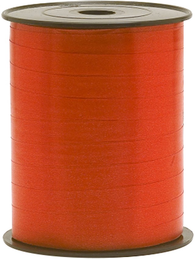 Presentsnöre Poly 250m x 10mm röd - 250mx10mm - 1
