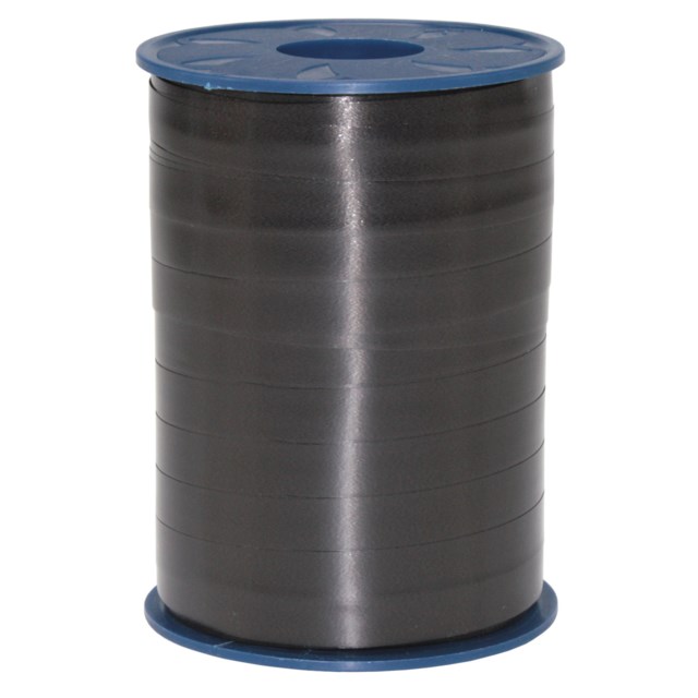 Presentsnöre Poly 250m x 10mm svart - 250mx10mm - 1