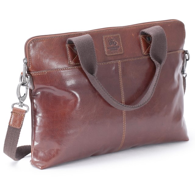 Datorväska Baoobaoo Slim 13" brandy - 13" - 1