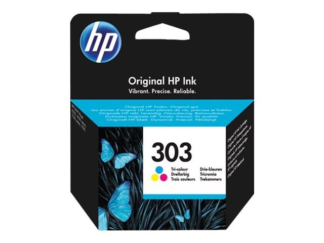 Ink-Jet HP No 303 3-färg blister - 4ml - 1