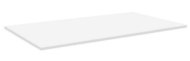 Skiva 1600x800mm vitlaminat - 1600x800mm - 1