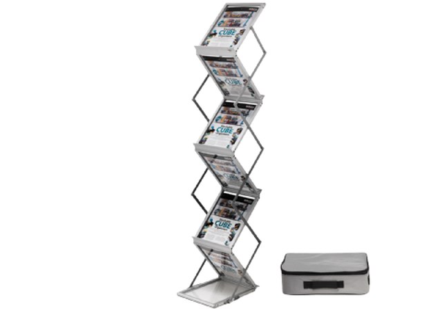 Broschyrställ A4 ihopfällbart 6-fack - 1