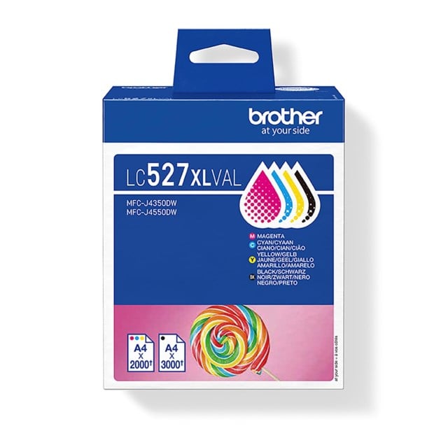 Ink-Jet Brother LC527XLVAL CMYK value pack - 1