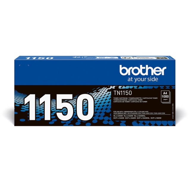 Lasertoner Brother TN-1150 Svart - 1
