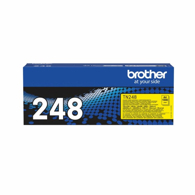 Lasertoner Brother TN248 gul - 1