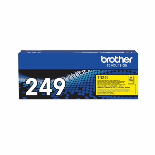 Lasertoner Brother TN249 gul - 1