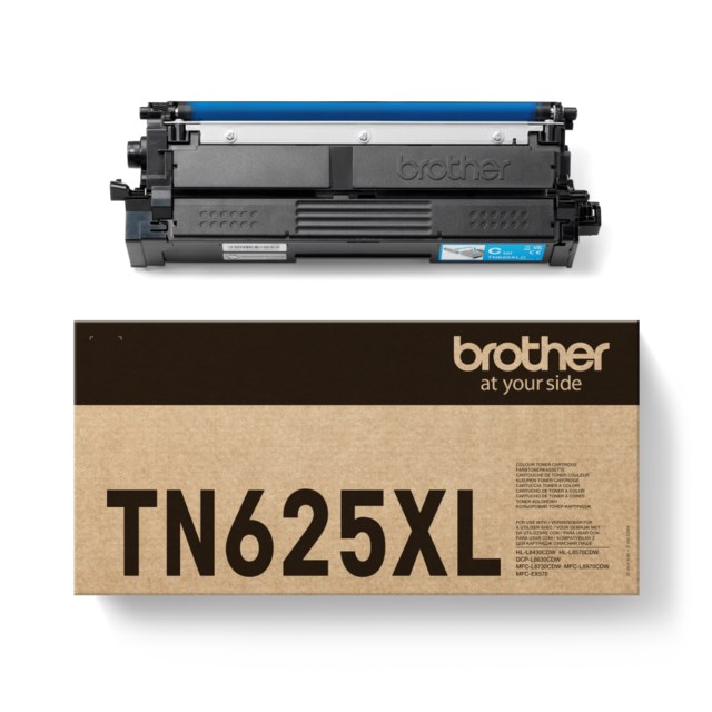 Lasertoner Brother TN625XLC cyan - 1