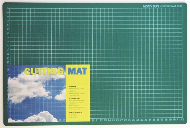 Skärunderlägg 90x60cm grön - 900x600mm - 1