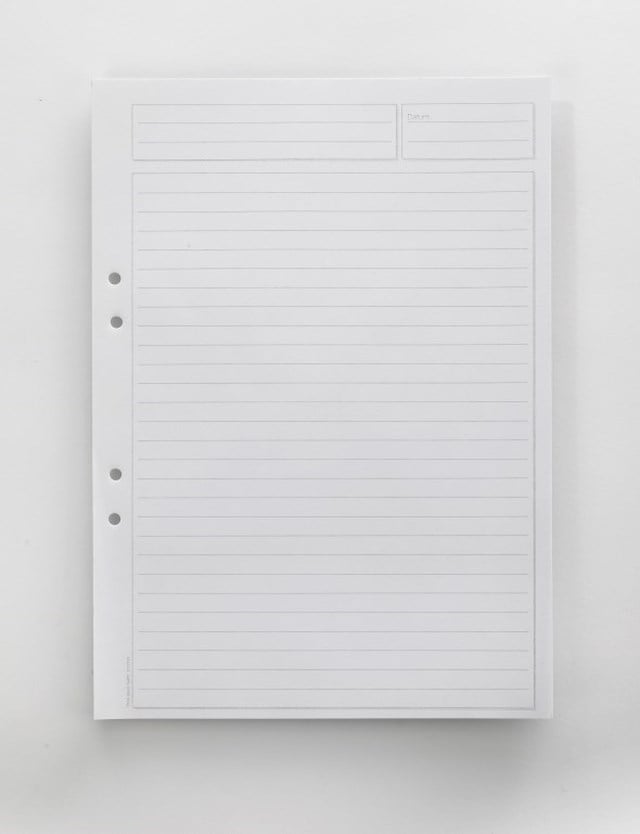 Konferensblock A4 linjerat 10 blad/block - A4 - 1