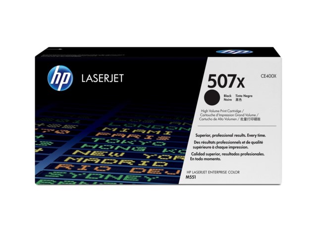 Lasertoner HP CE400X/507X svart - 1