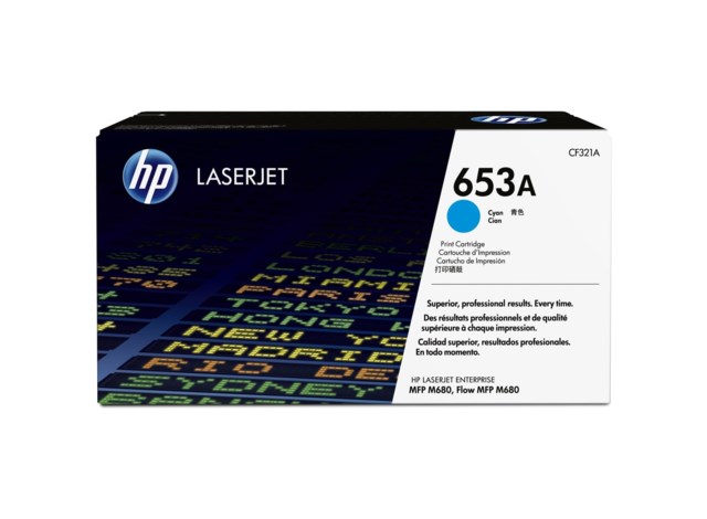 Lasertoner HP 653A cyan - 1