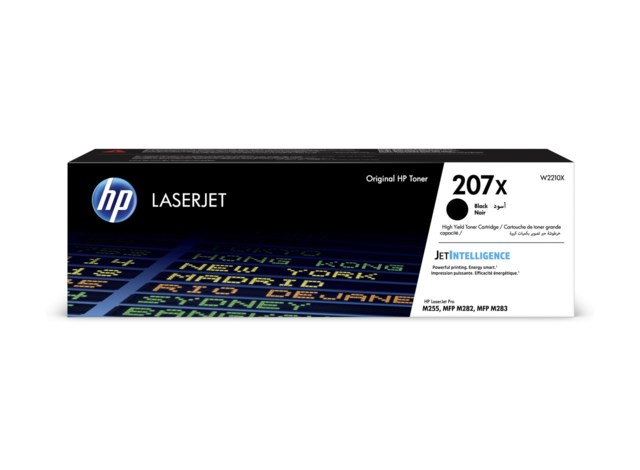Lasertoner HP Color LaserJet Pro 207X svart - 1
