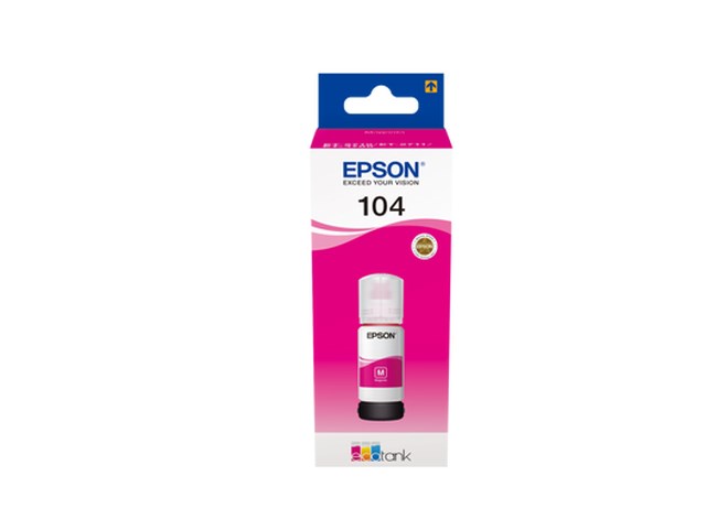 Ink-Jet Epson T104 Eco Tank magenta - 1