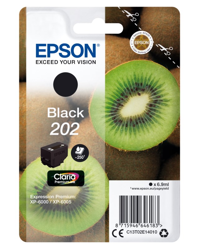Ink-Jet Epson T202 svart - 1