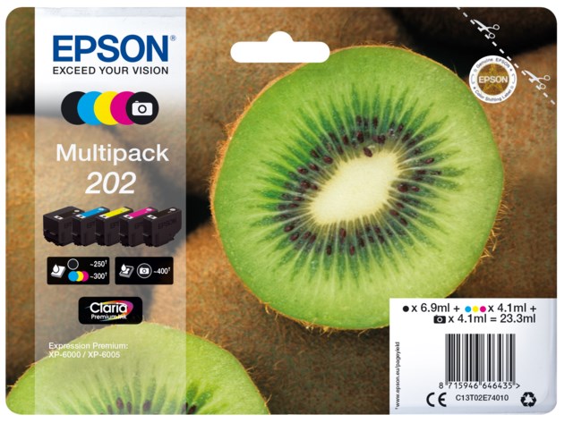 Ink-Jet Epson 202 Multipack - 1