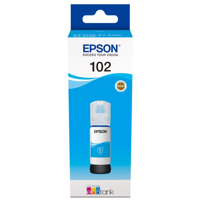 Ink-Jet Epson T102 Eco Tank cyan - 1