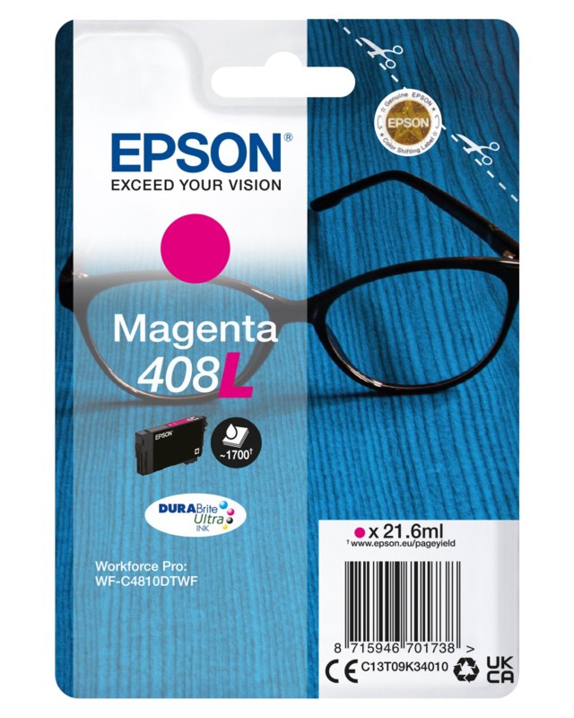 Ink-Jet Epson 408 L magenta - 1