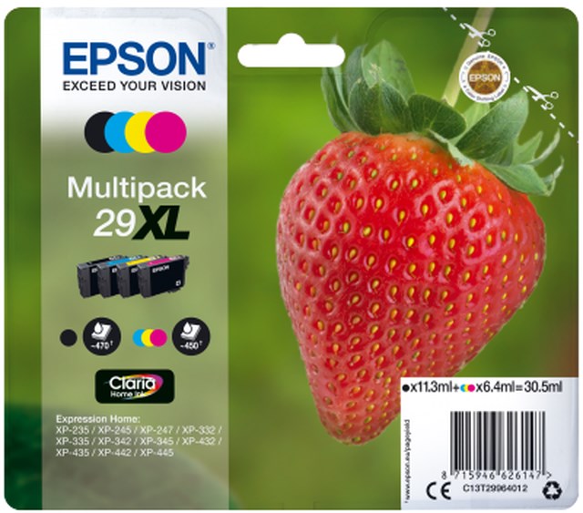 Ink-Jet Epson 29XL multipack C/M/Y/BK - 1