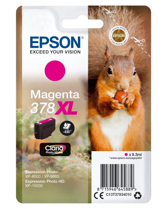 Ink-Jet Epson T378 XL magenta - 1