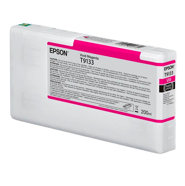 Ink-Jet Epson T9133 Vivid magenta 200ml - 200ml - 1