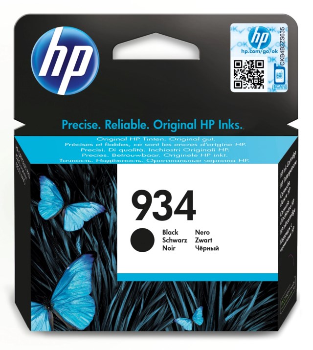 Ink-Jet HP No 934 svart - 1