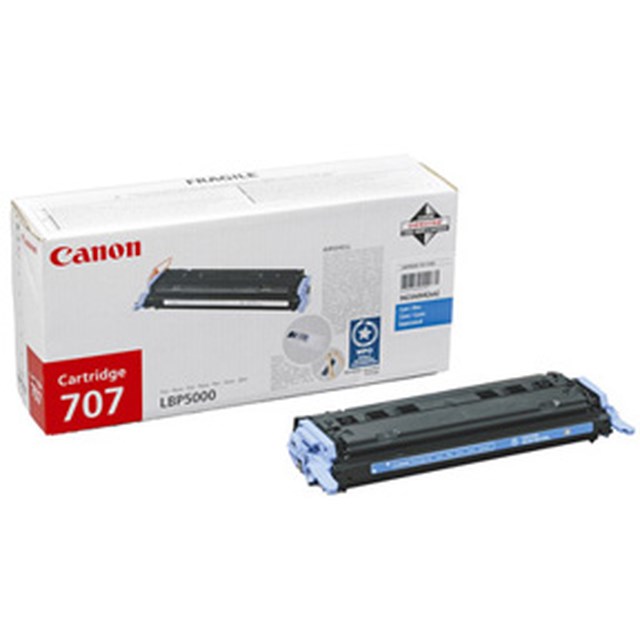Lasertoner Canon Crt-707C Cyan - 1