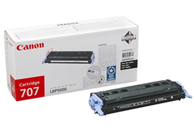 Lasertoner Canon Crt-707Bk Svart - 1