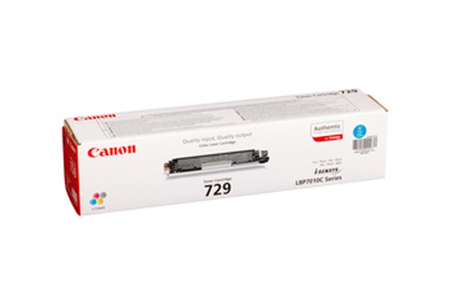 Lasertoner Canon CRG729 Cyan - 1