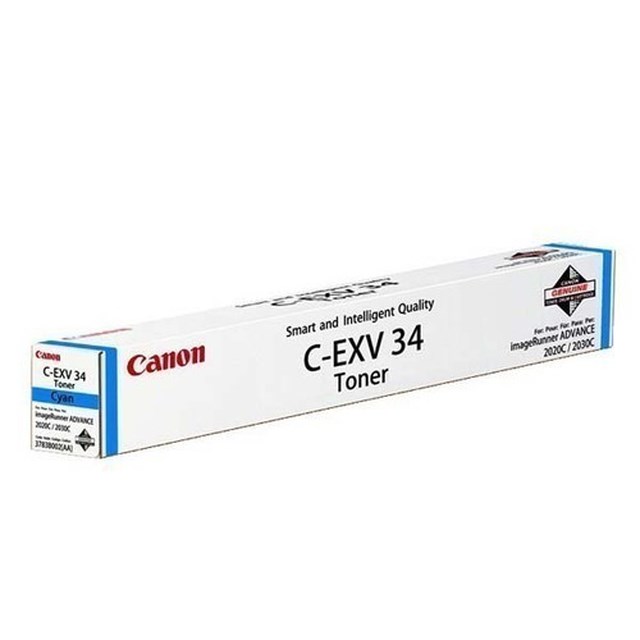 Lasertoner Canon C-Exv 34 Cyan - 1