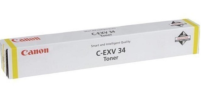 Lasertoner Canon C-Exv 34 Gul - 1