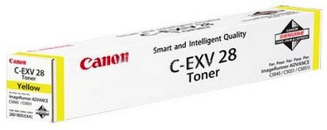 Lasertoner Canon C-EXV 28 gul - 1