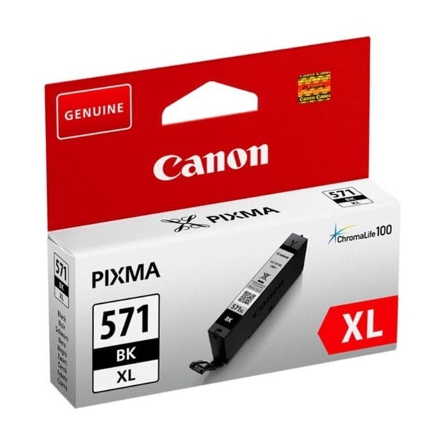 Ink-Jet Canon CLI-571XL svart - 1